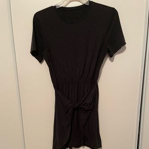 Lululemon Black mini dress